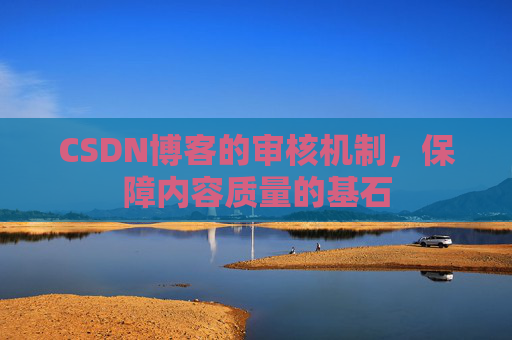 CSDN博客的审核机制，保障内容质量的基石